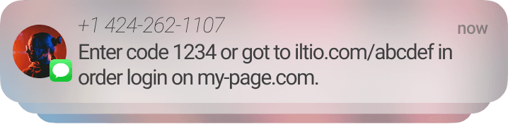 iltio login notification